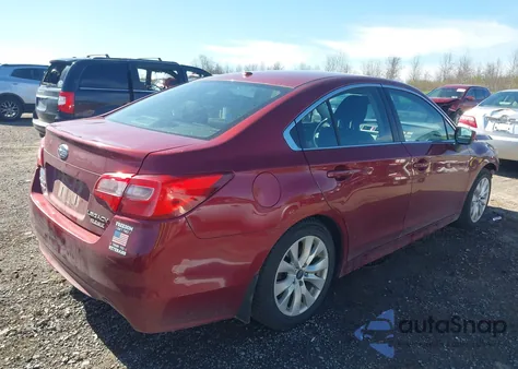 2015 Subaru Legacy 2.5I Premium z USA, uszkodzony, nr VIN 4S3BNAC6XF3051836